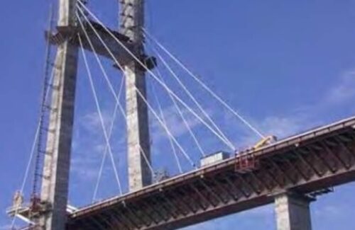 Estructura metálica Segundo Puente sobre el Río Orinoco (Orinoquia) - Puerto Ordaz - Edo Bolívar
